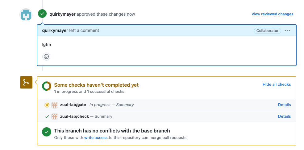 Screenshot: Trigger Builds