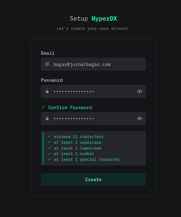 Screenshot: Step 4: Setting Up HyperDX with ClickStack