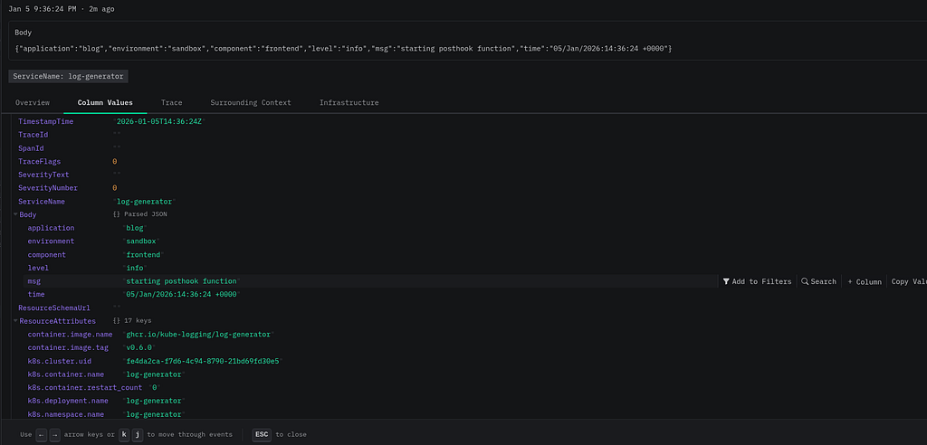 Screenshot: 4. Structured Visibility
